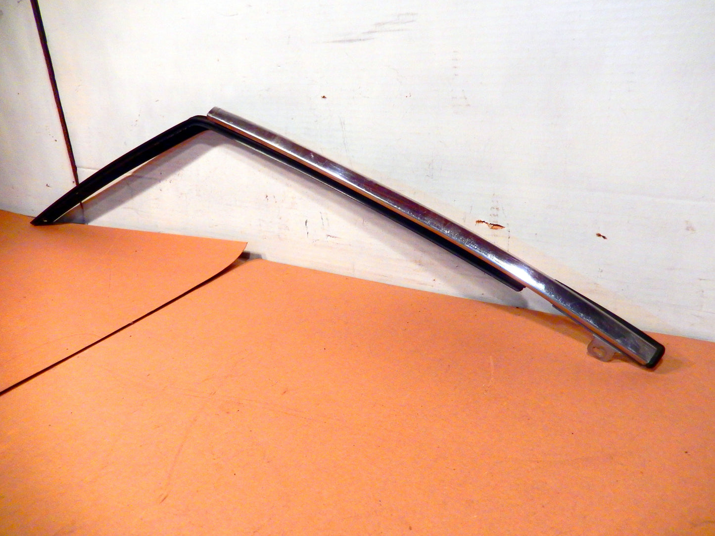 Datsun 280ZX Driver's Exterior Door Frame Channel Molding and Trim