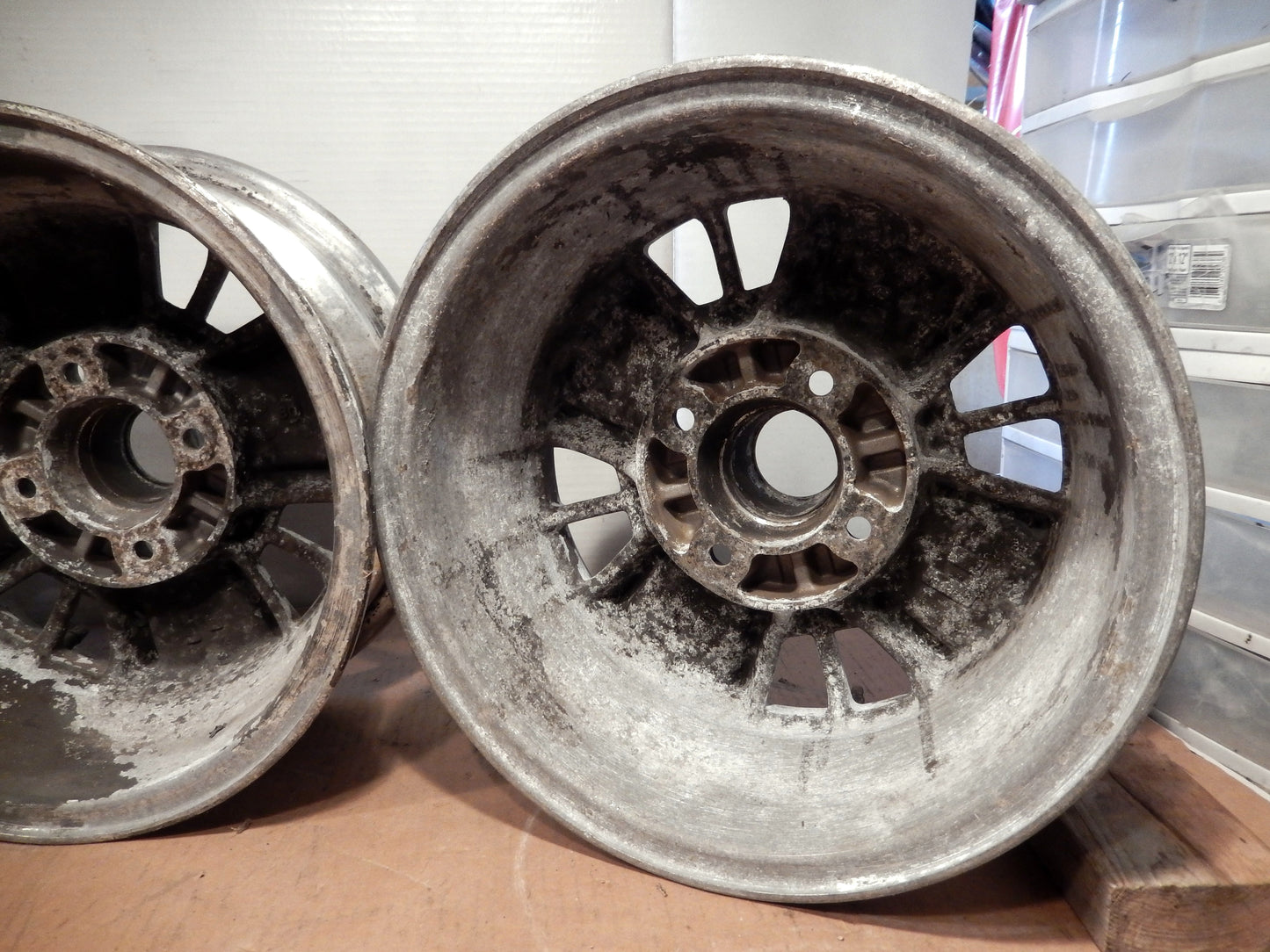 Datsun 240Z Set of 4 Nissan 14" Alloy Wheels  SKU #14