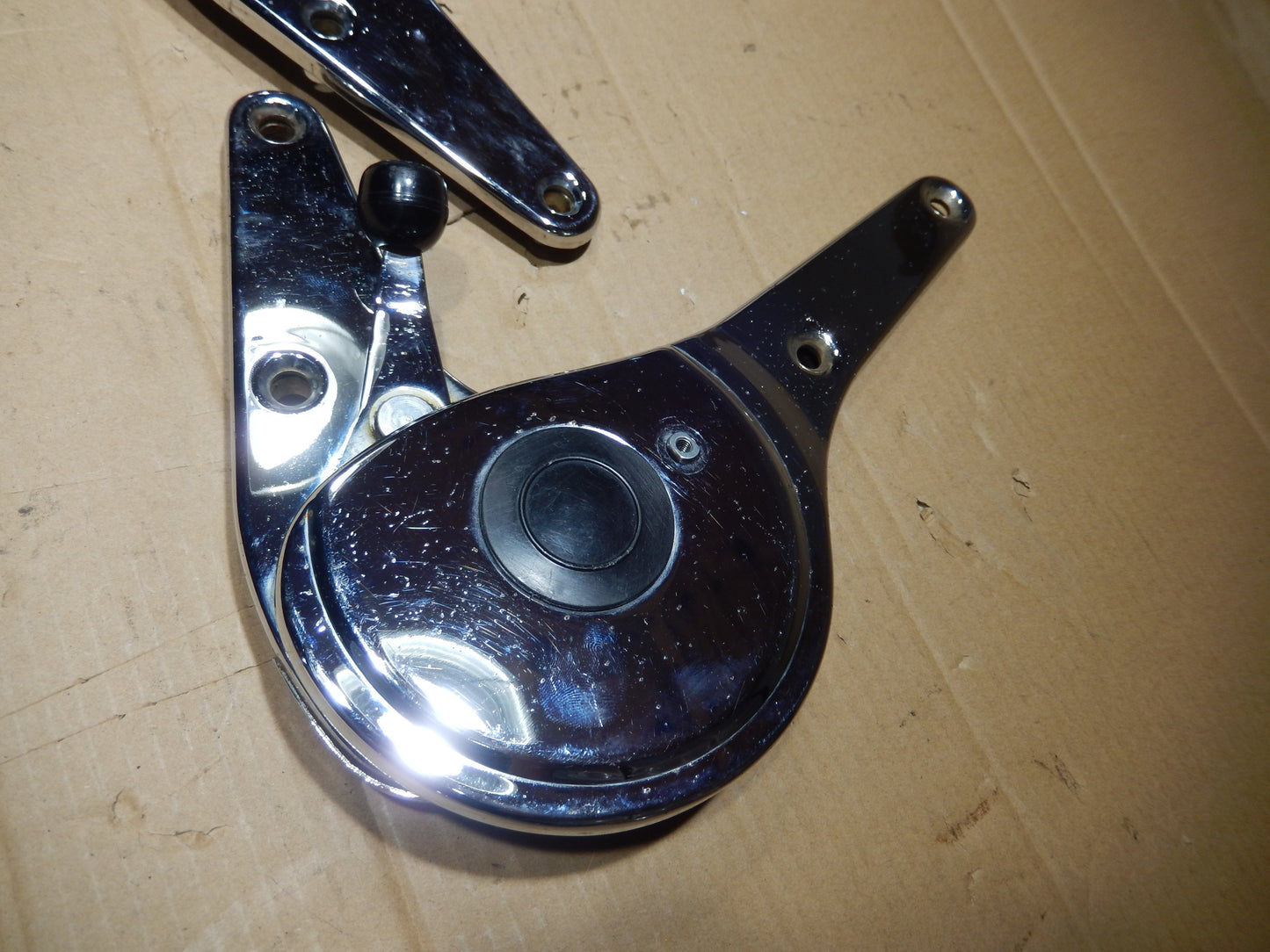 Maserati 1969 - 1973 Ghibli Drivers Seat ( left ) Pair of Seat Adjusting Hinges