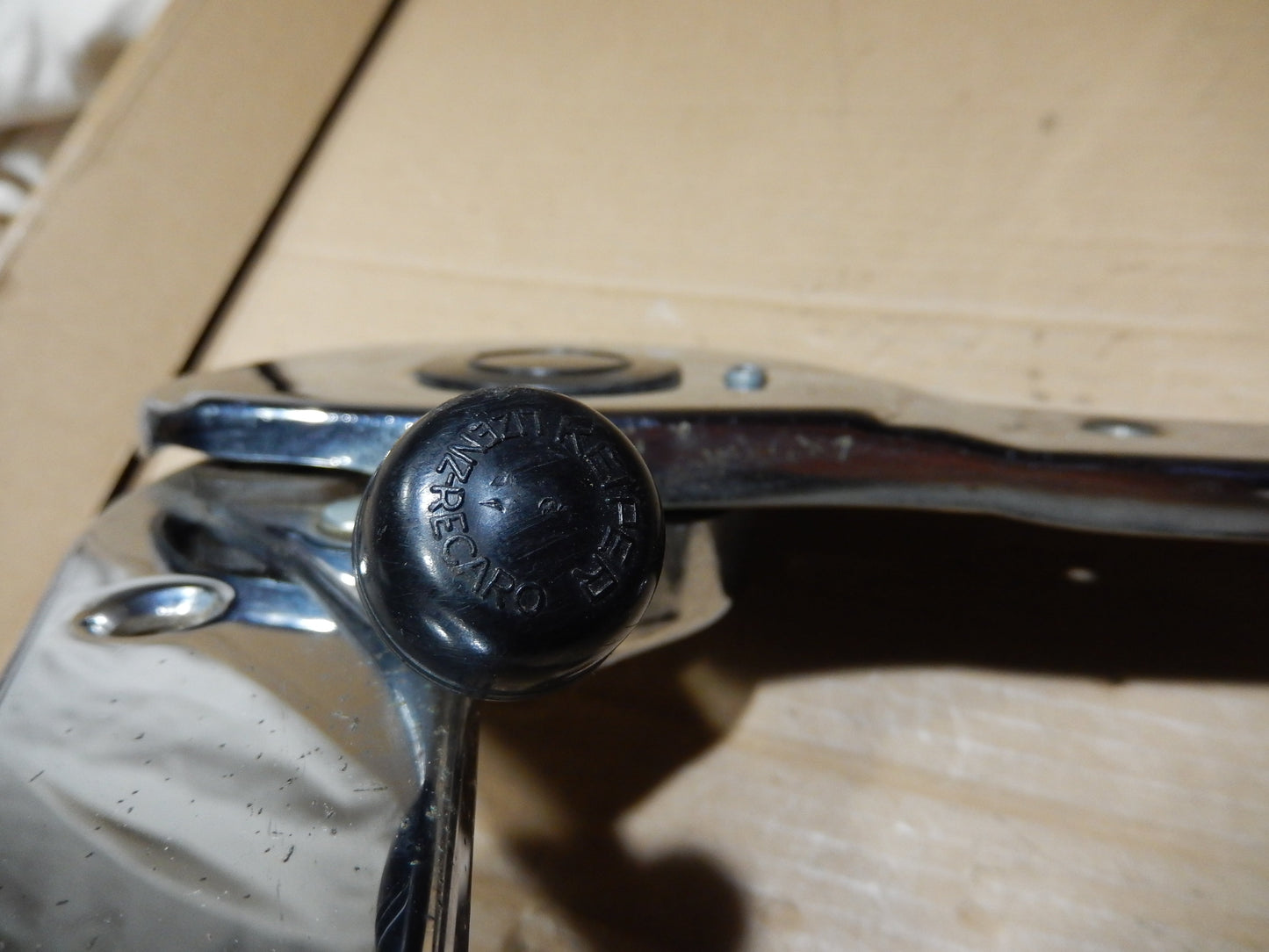 Maserati 1969 - 1973 Ghibli Passengers Seat ( Right ) Pair of Seat Adjusting Hinges