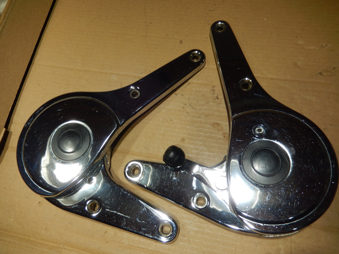 Maserati 1969 - 1973 Ghibli Drivers Seat ( left ) Pair of Seat Adjusting Hinges