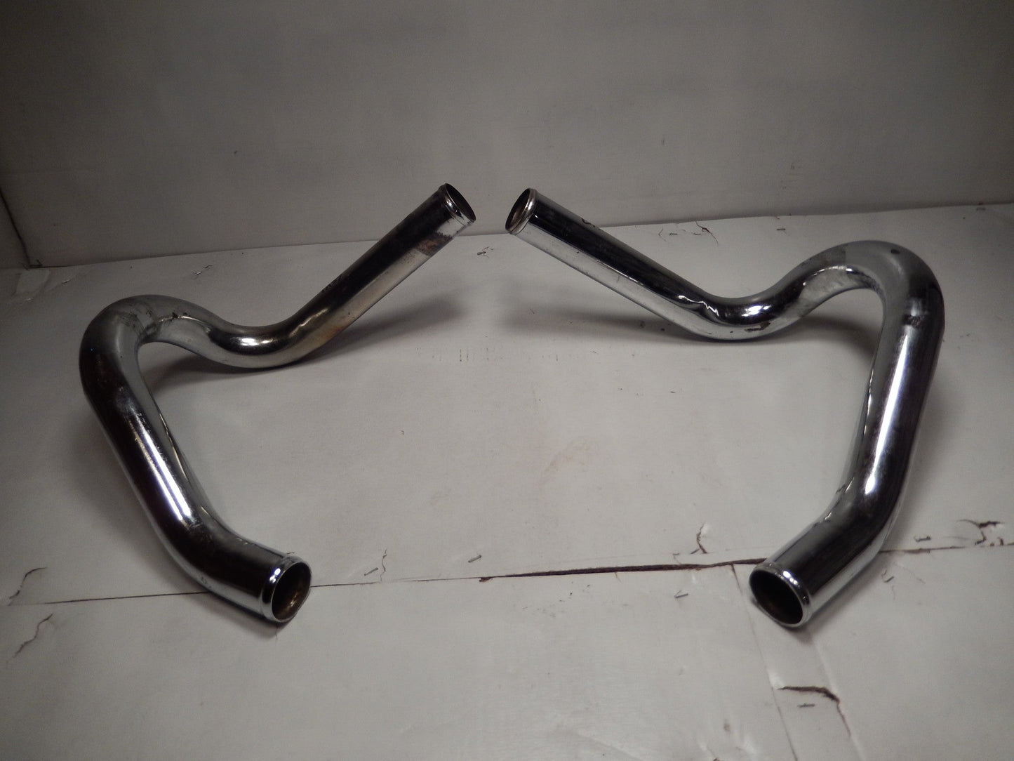 Maserati Biturbo Pair of Chrome Turbo Pipes