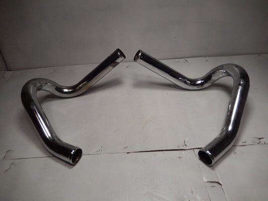 Maserati Biturbo Pair of Chrome Turbo Pipes