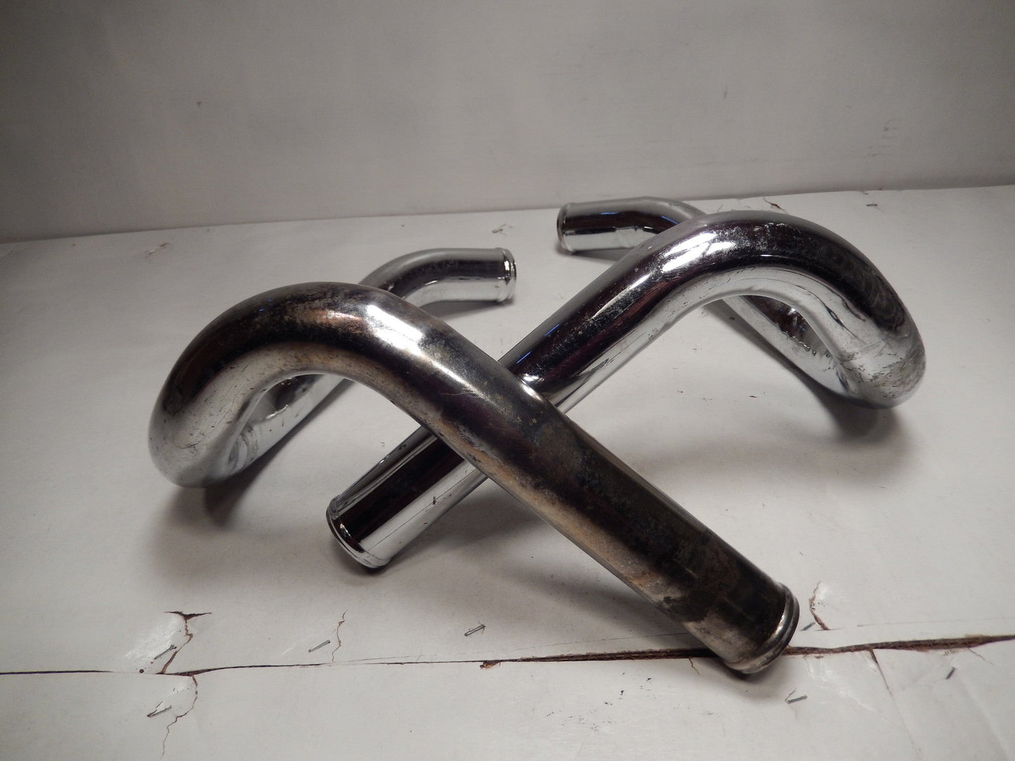 Maserati Biturbo Pair of Chrome Turbo Pipes