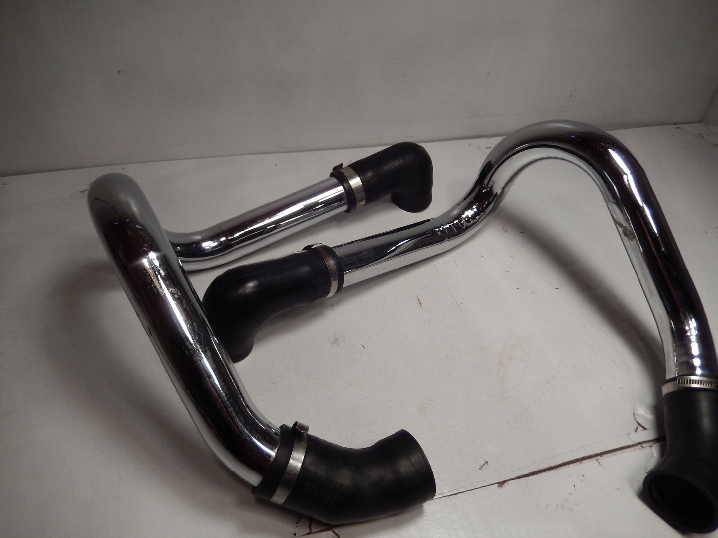Maserati Biturbo Pair of Chrome Turbo Pipes