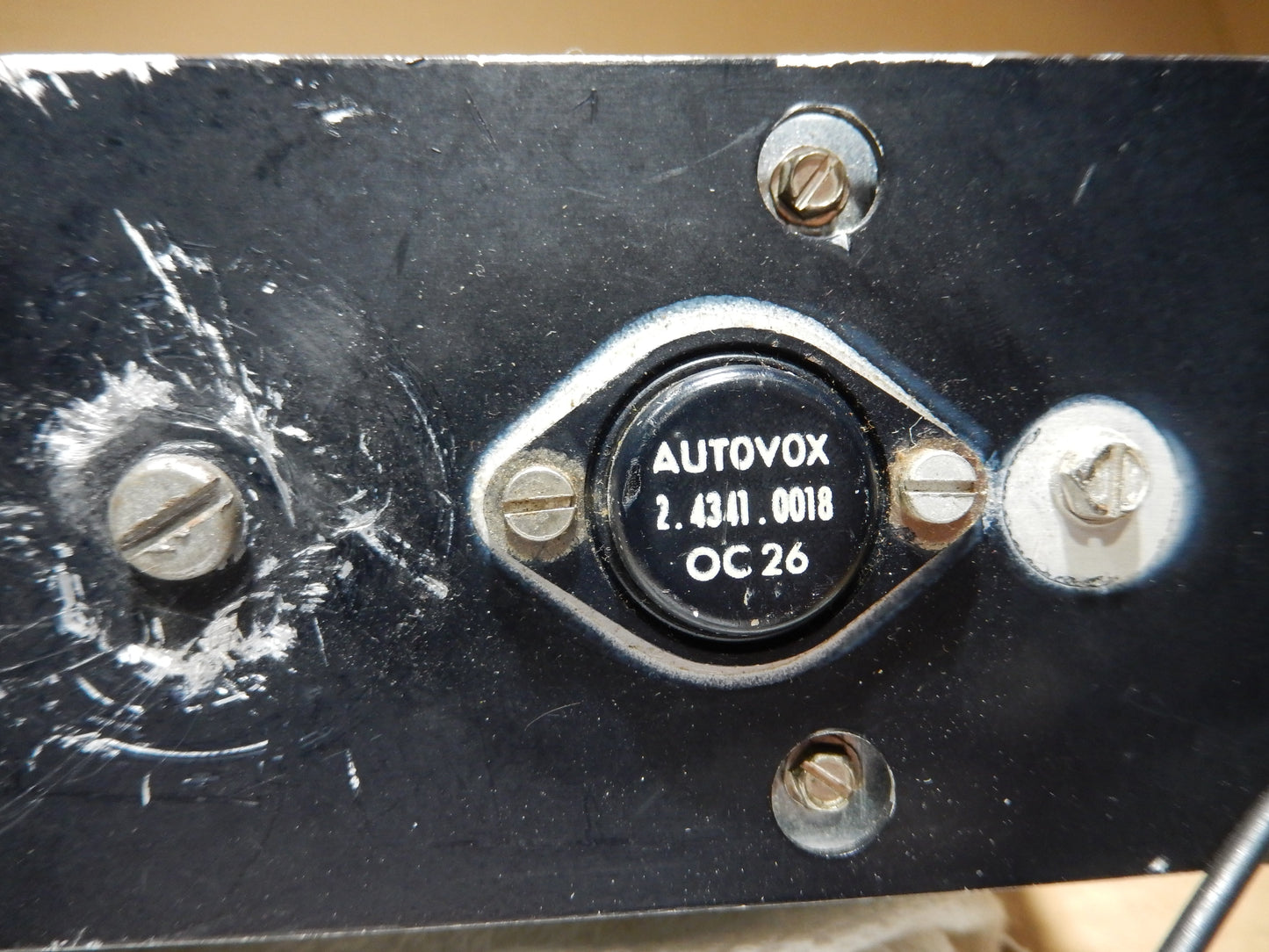Maserati " Metravox " Sutton AM / FM Radio