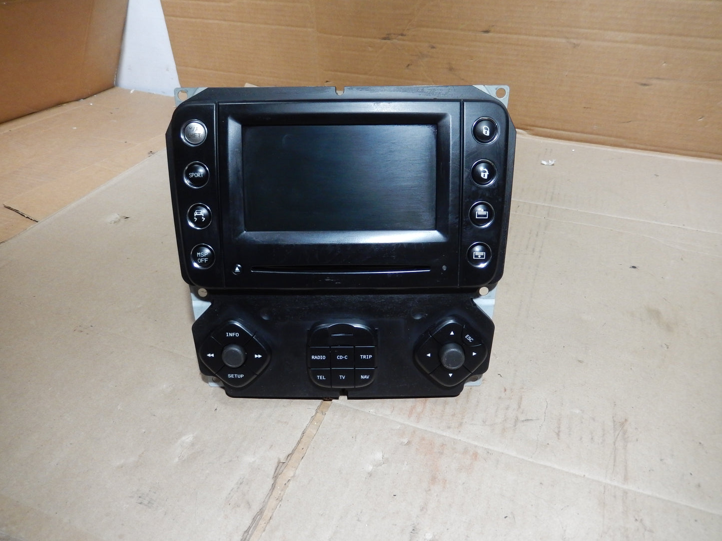 Maserati Quattroporte M-139 Navigation Screen