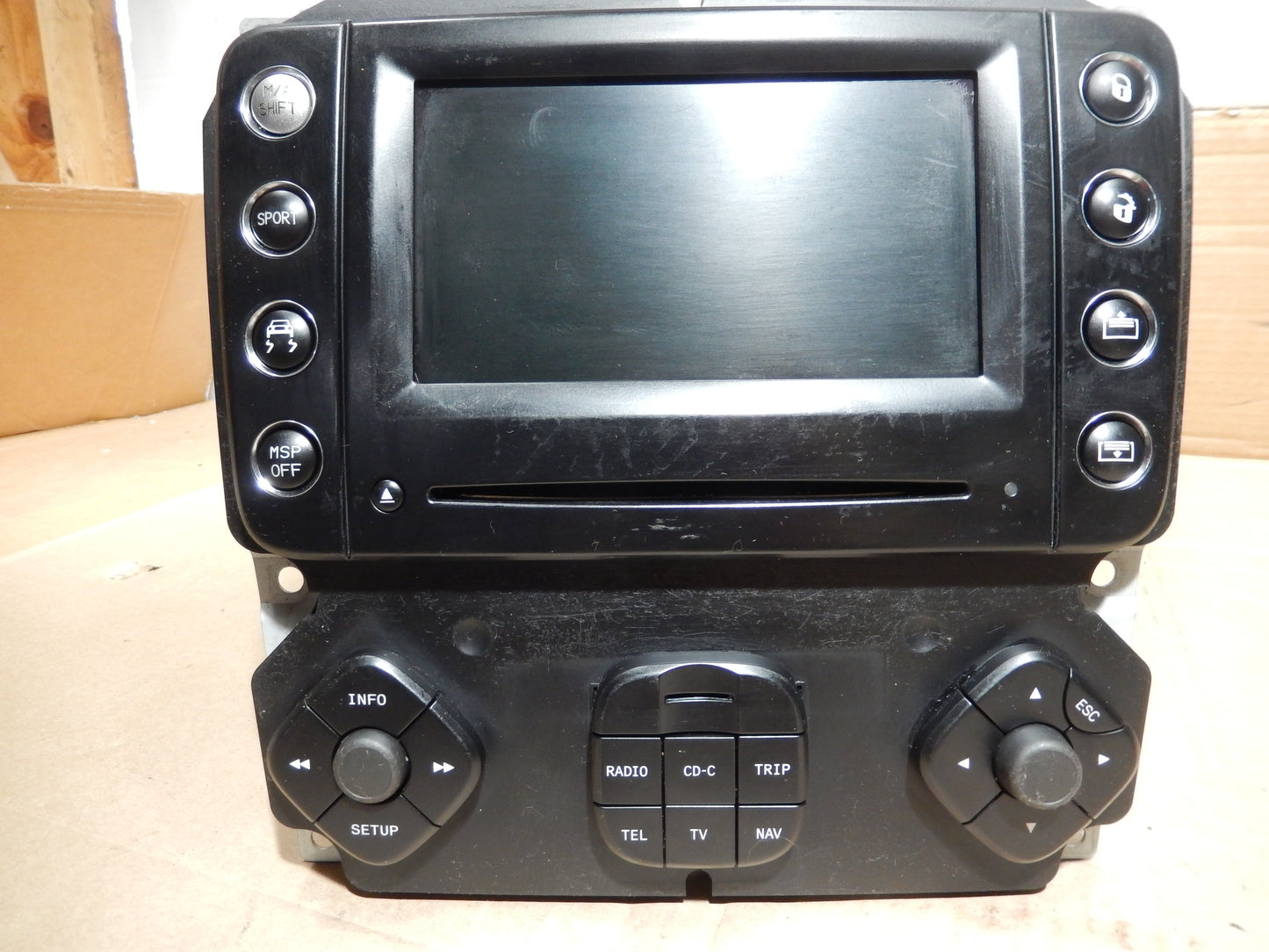 Maserati Quattroporte M-139 Navigation Screen