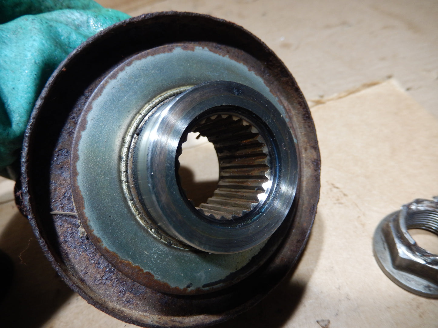 Datsun 280ZX Rear Hub Spindle Shaft Assembly