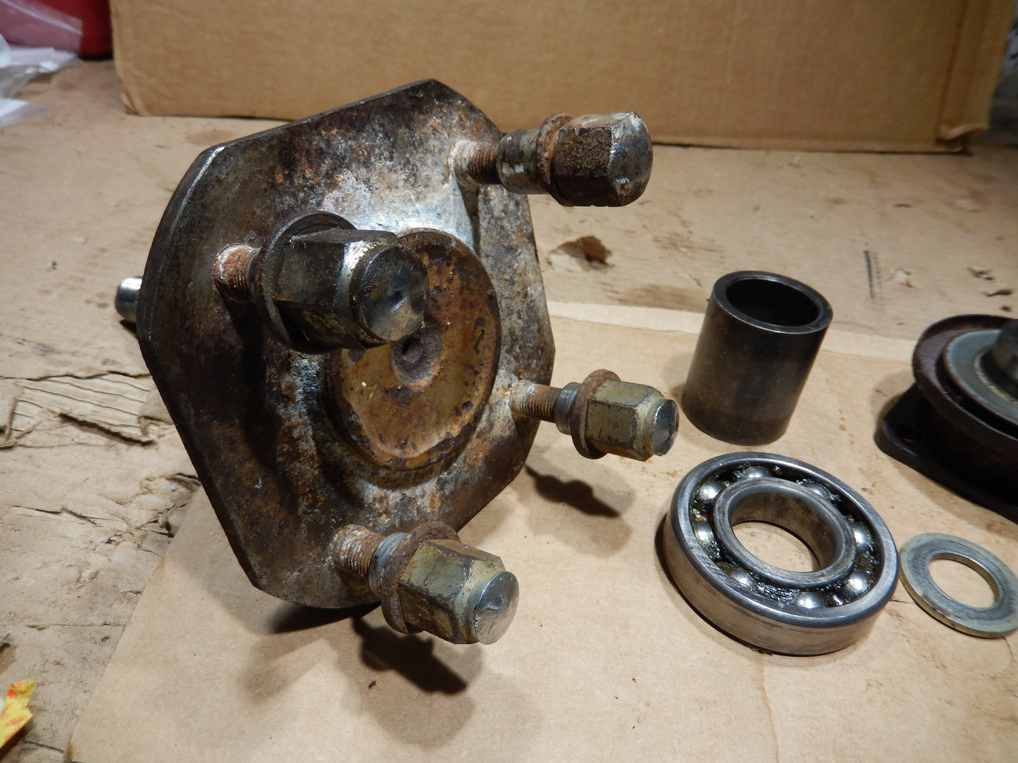 Datsun 280ZX Rear Hub Spindle Shaft Assembly