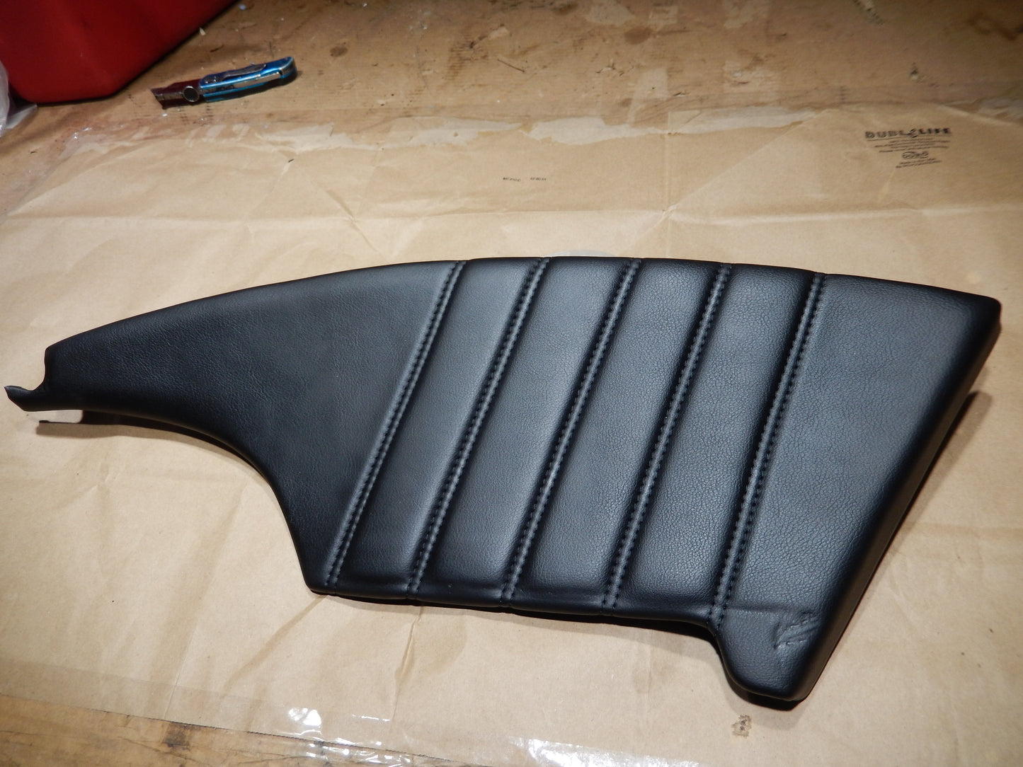 Maserati Quattroporte M-139 Black Rear Passengers Door Panel Insert