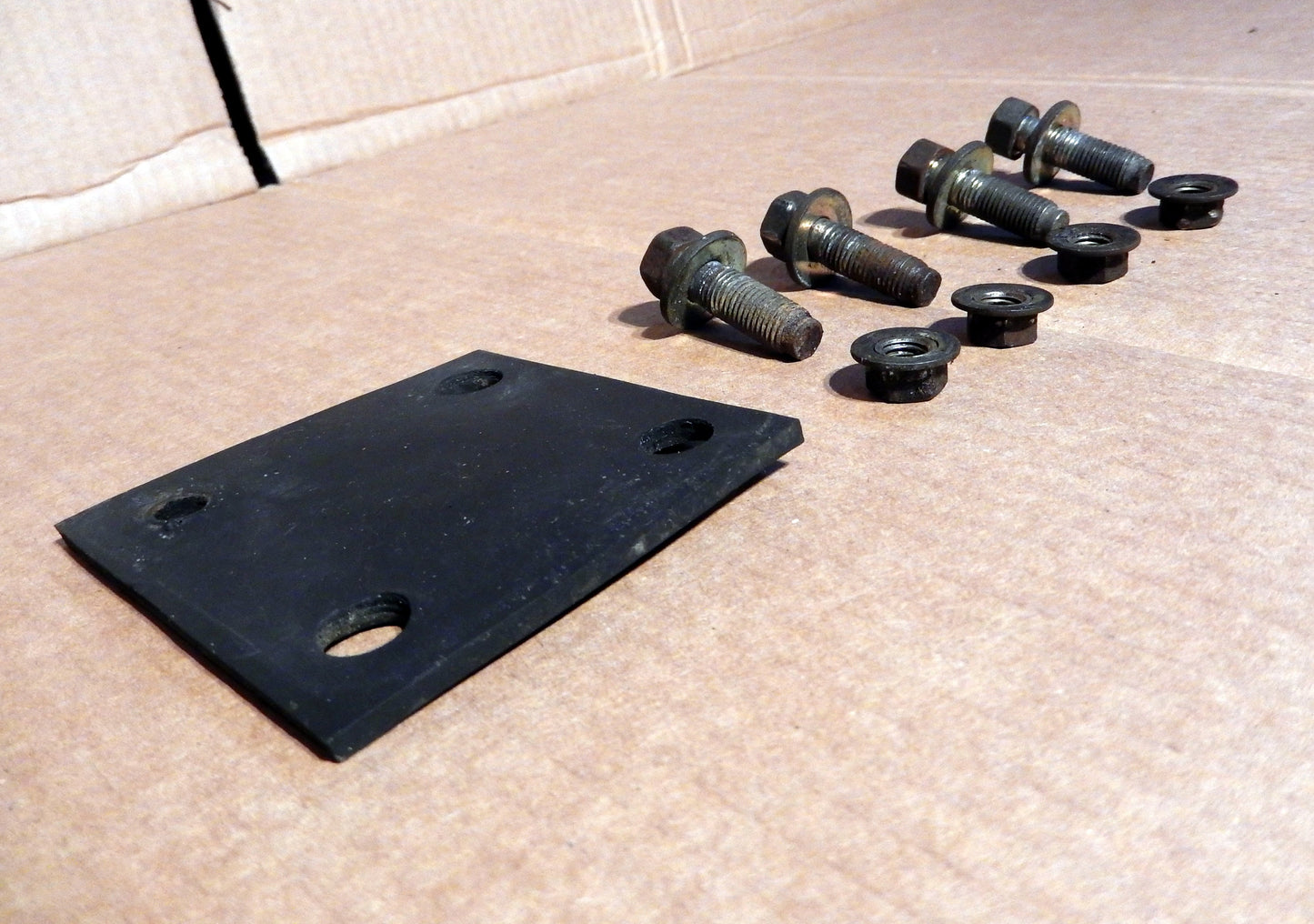 Datsun 280ZX Front Bumper Shock Mounting Fasteners Set