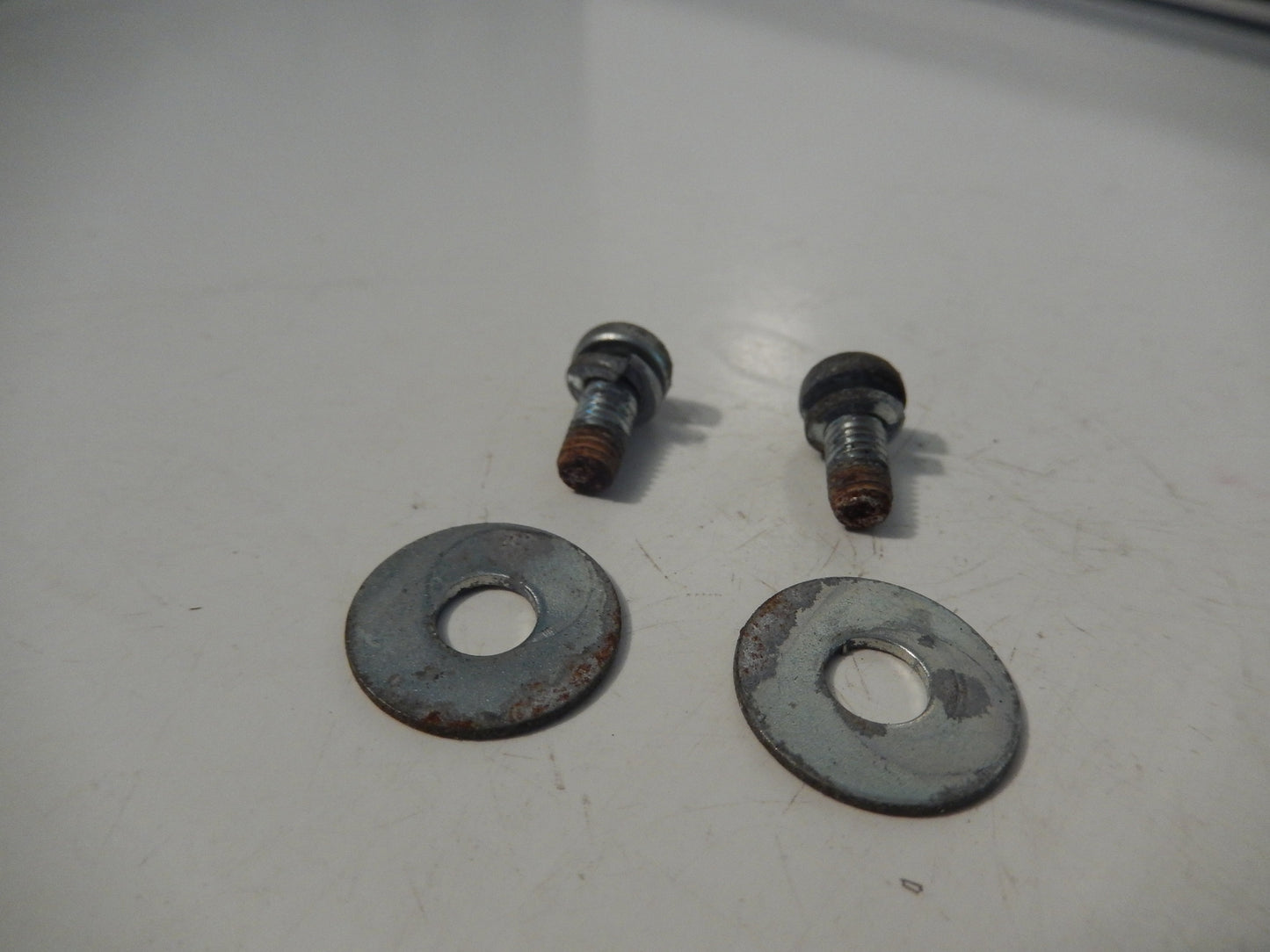 Datsun 240Z OEM Dashboard Frame Toggle Switch / Lighter Bracket Fasteners