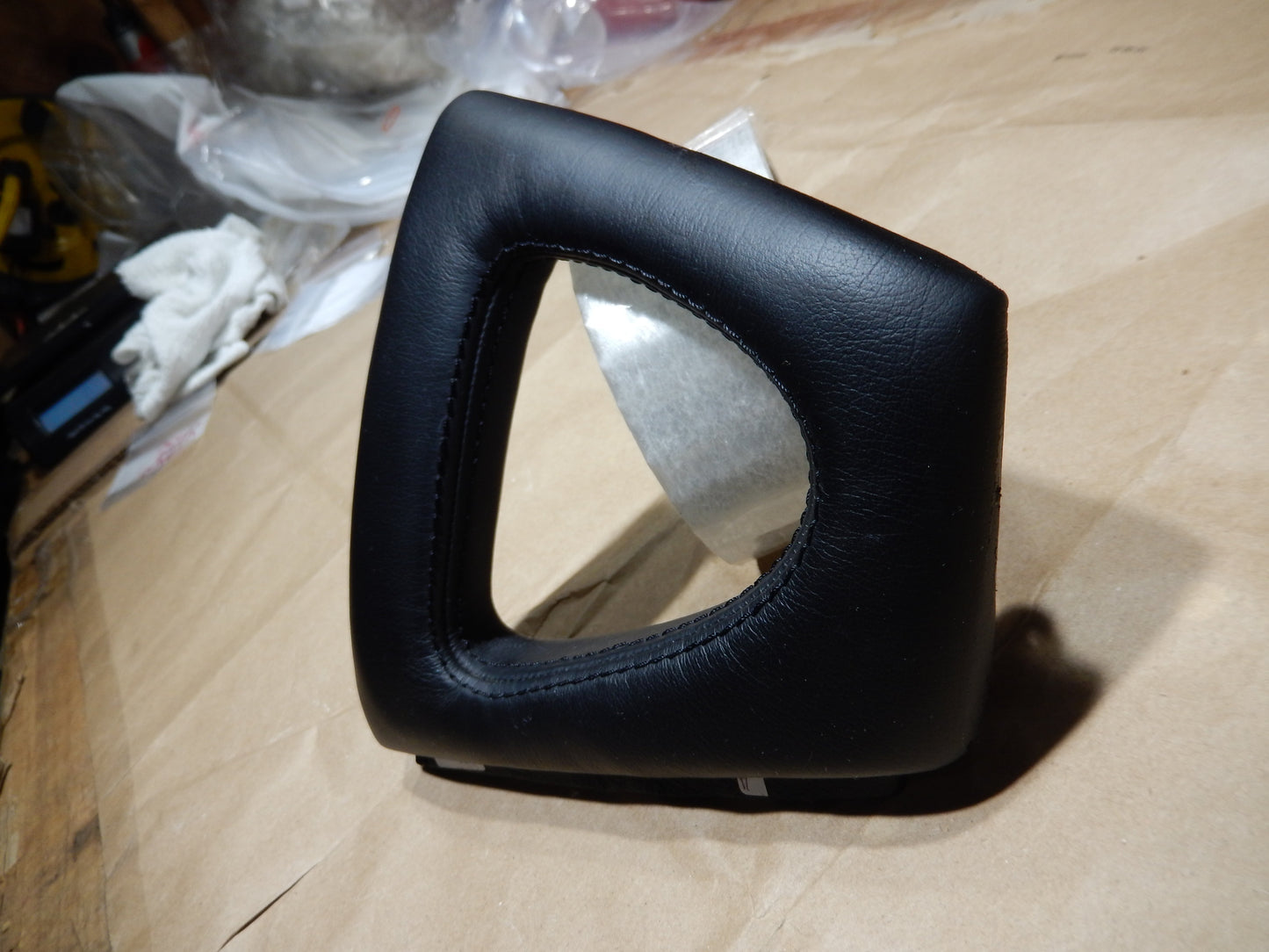 Maserati Quattroporte M-139 Black Leather Drivers Door Grab Handle