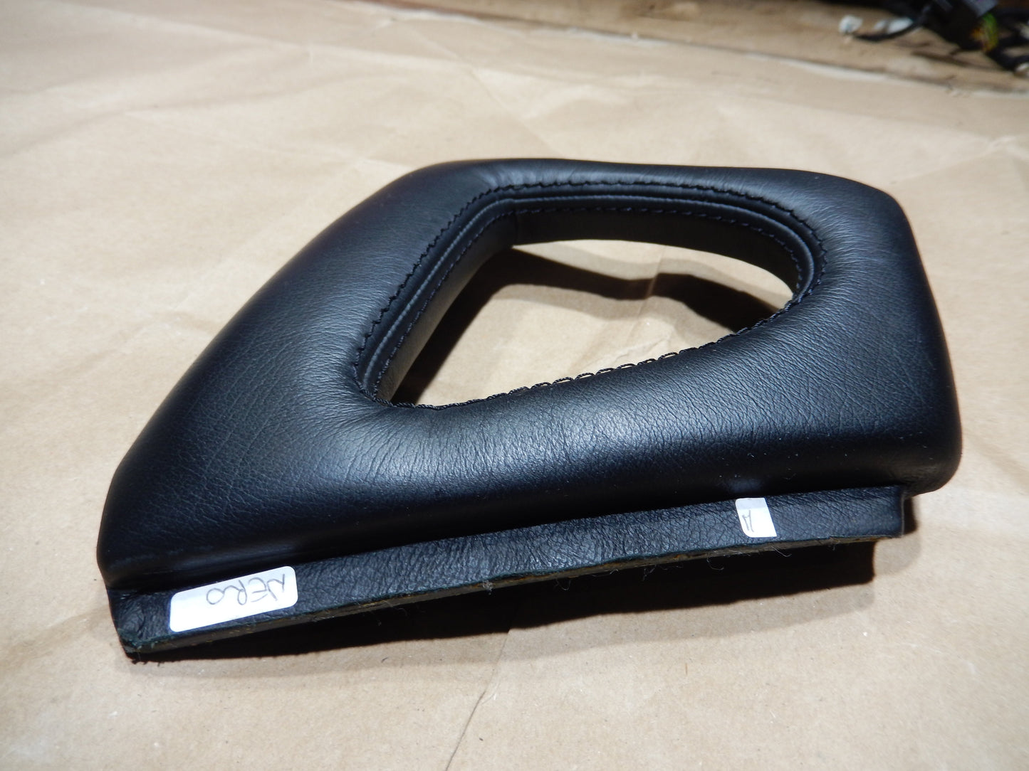 Maserati Quattroporte M-139 Black Leather Drivers Door Grab Handle
