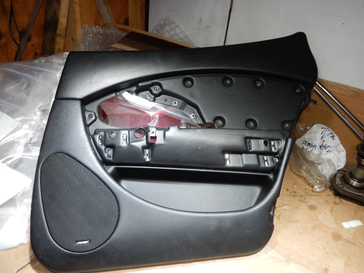 Maserati Quattroporte M-139 Black Rear Passengers Interior Door Panel