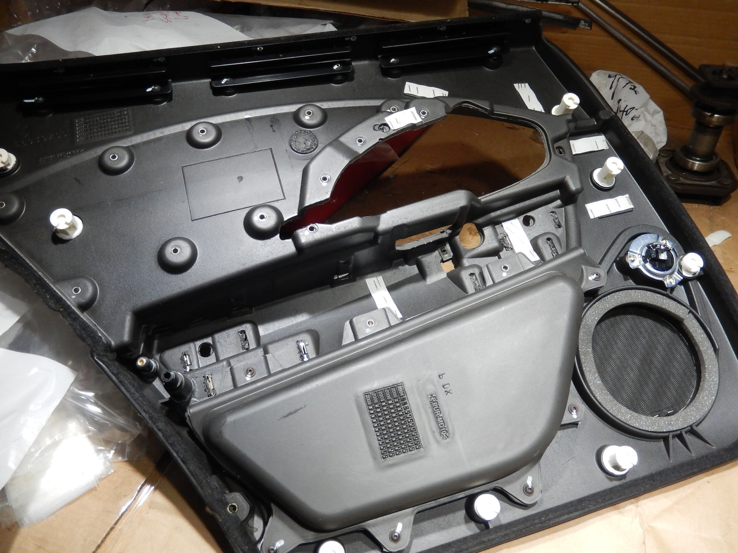 Maserati Quattroporte M-139 Black Rear Passengers Interior Door Panel