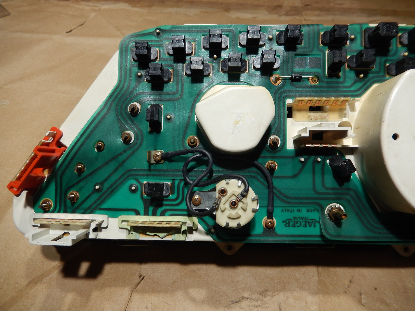 Maserati Biturbo Fuel Injection Model Instrument Cluster