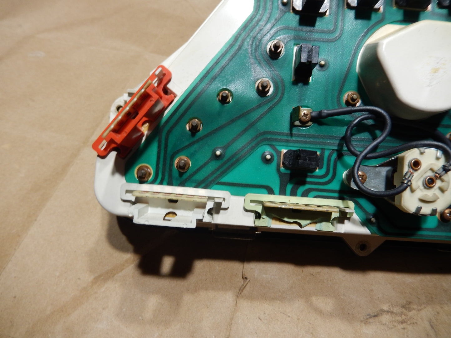 Maserati Biturbo Fuel Injection Model Instrument Cluster