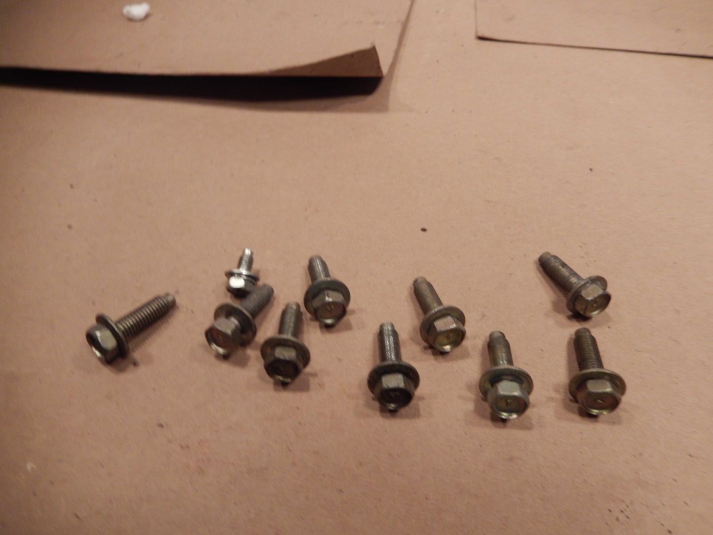 Datsun 280ZX Lower Dashboard Machine Fasteners