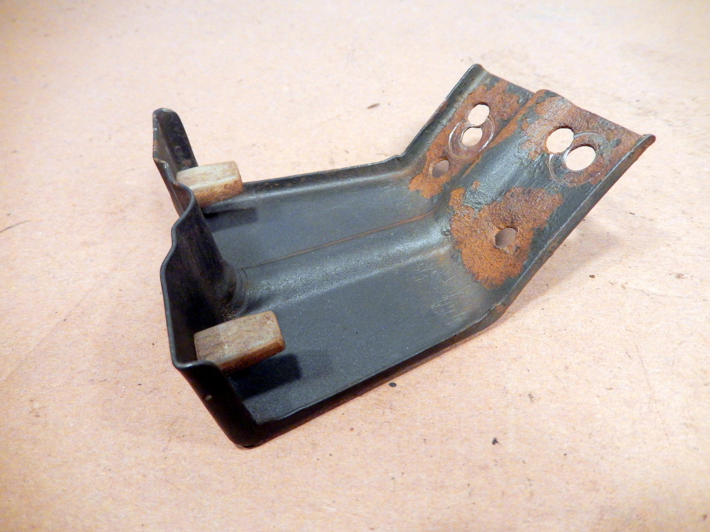 Datsun 280ZX Driver Side Front Lower Body Valance Mounting Bracket