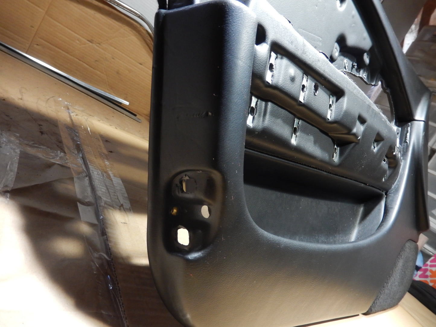 Maserati M139 BLACK Front Drivers Interior Door Panel