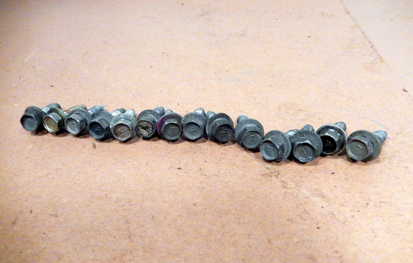 Datsun 280ZX Lower Dashboard Frame Bolts