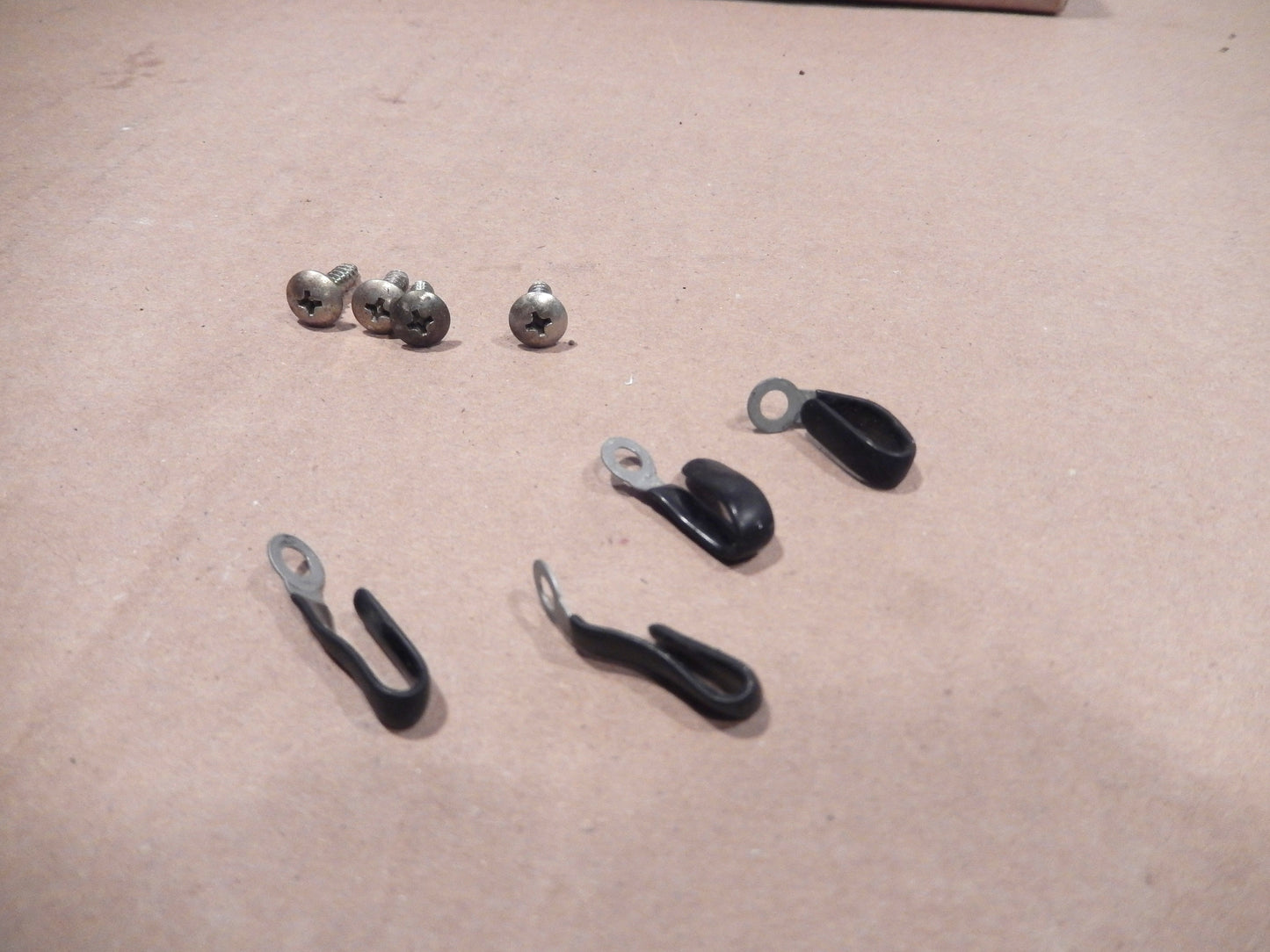 Datsun 280ZX Instrument Cluster Harness Loops and Fasteners