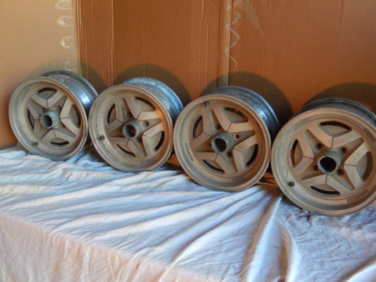 Datsun 280ZX Set of 4 OEM Dealer, Factory Option Wheels