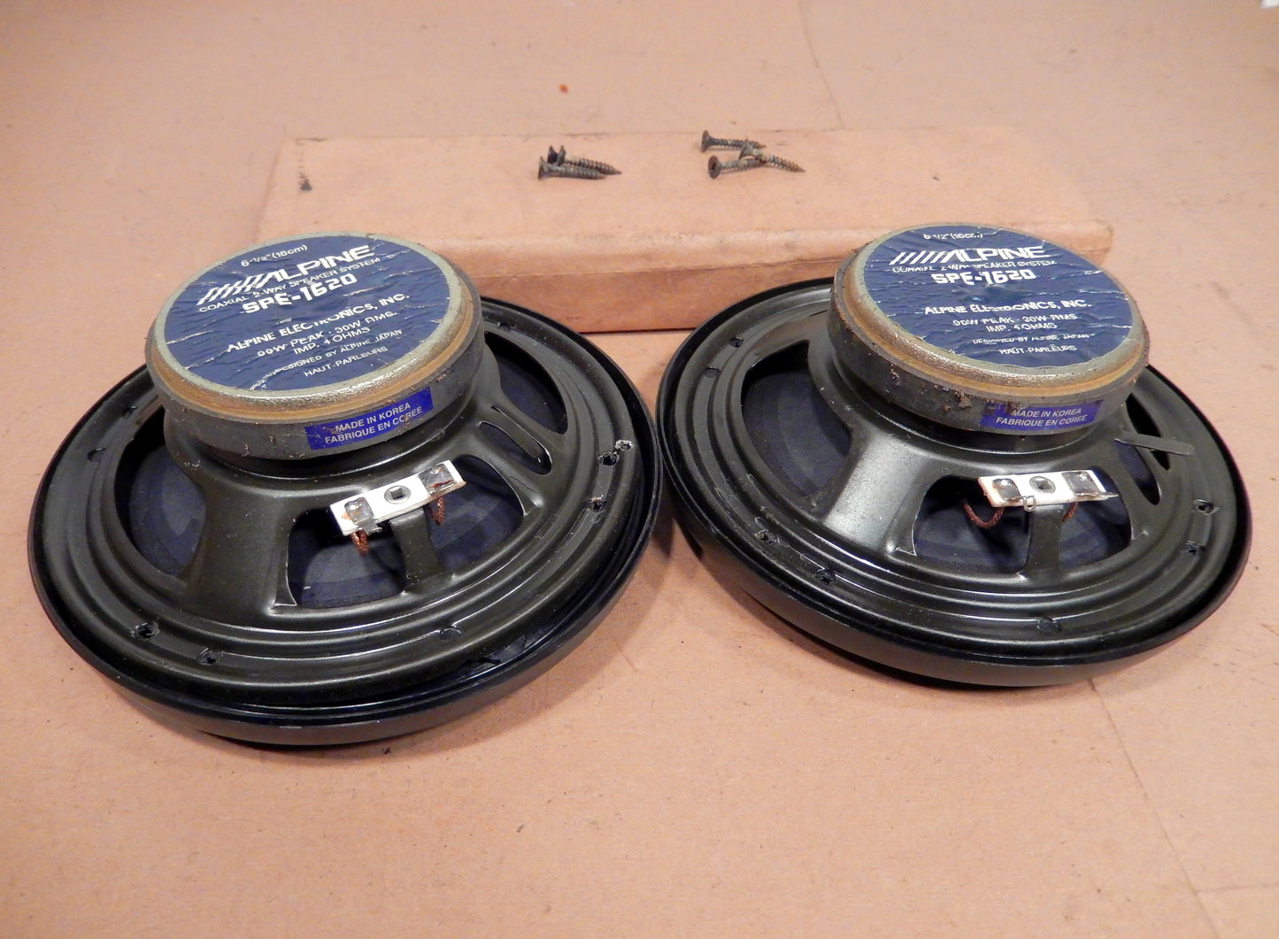 Datsun 280ZX Pair of Alpine Speakers