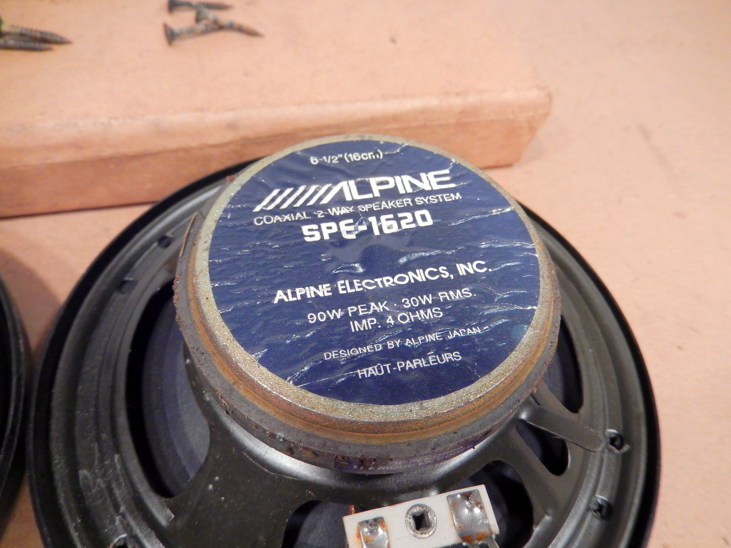 Datsun 280ZX Pair of Alpine Speakers