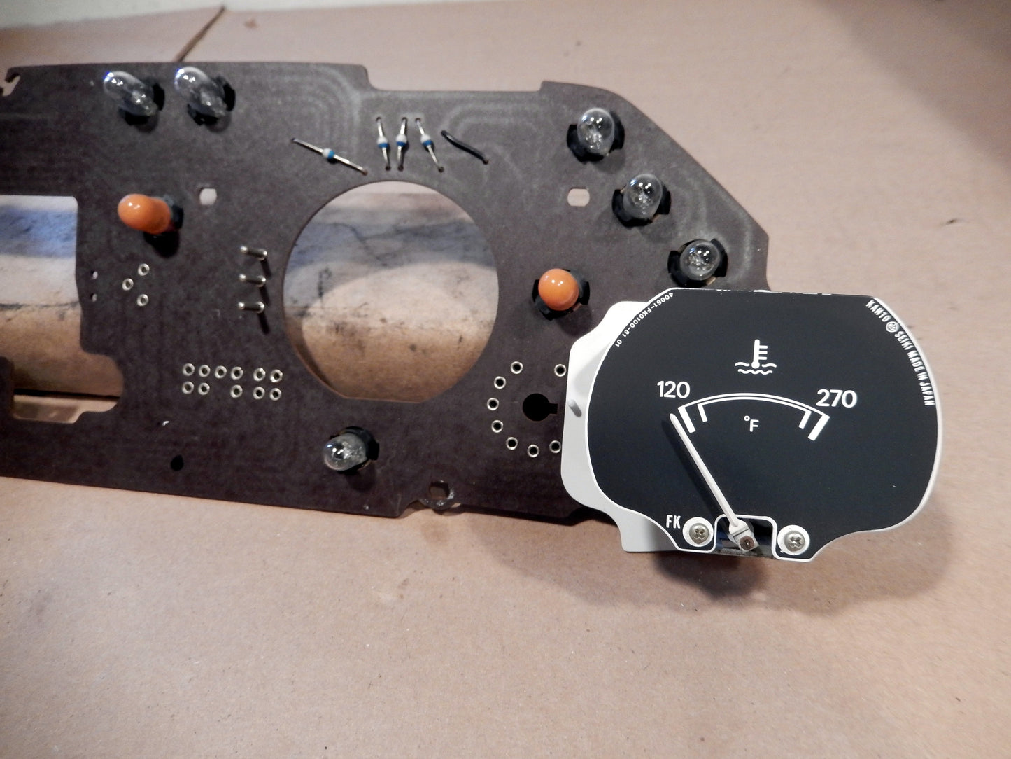 Datsun 280ZX Instrument Cluster Circuit Print Board