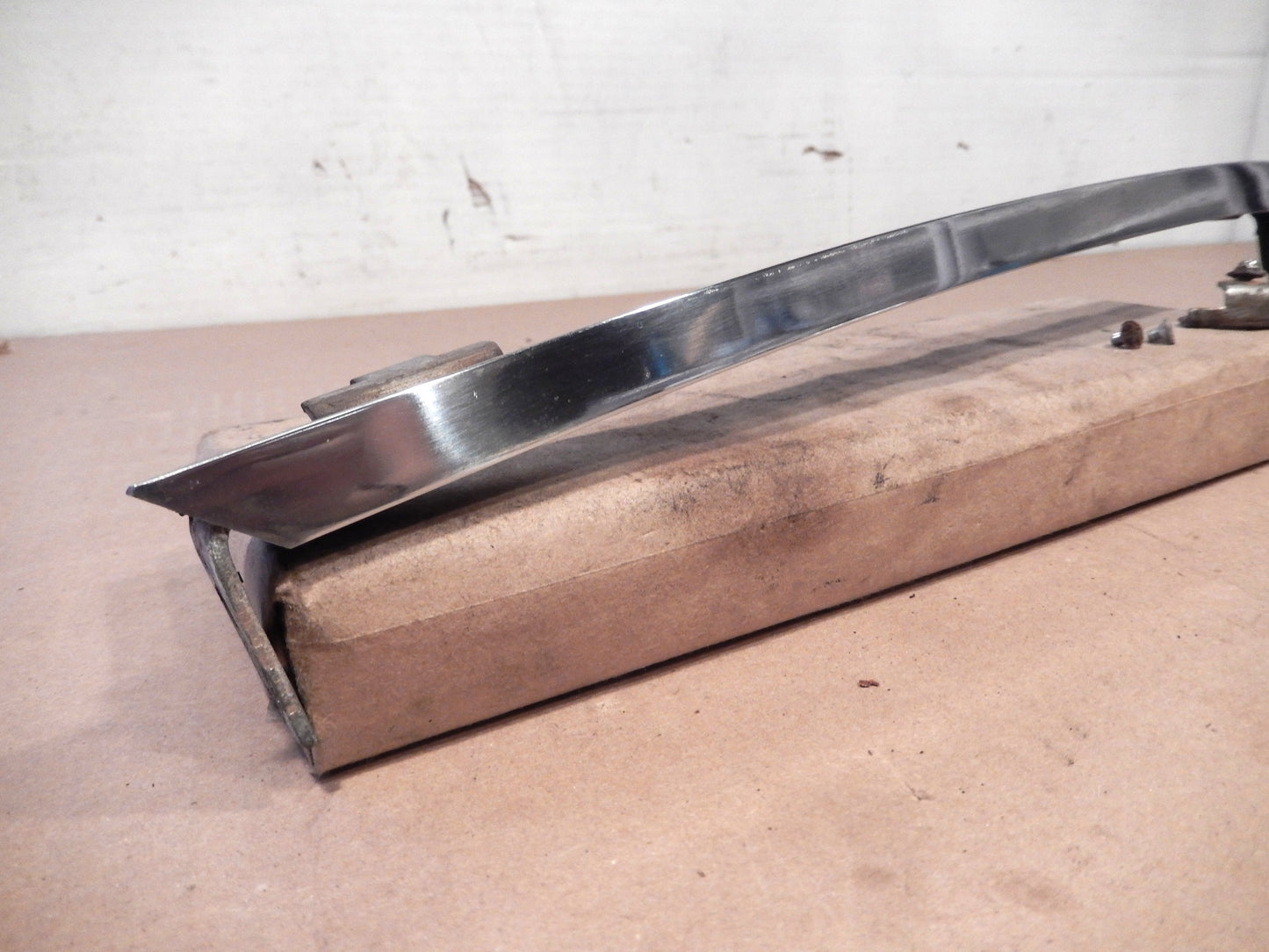 Datsun 240Z Driver's Rear Quarter Glass Window Frame Piece