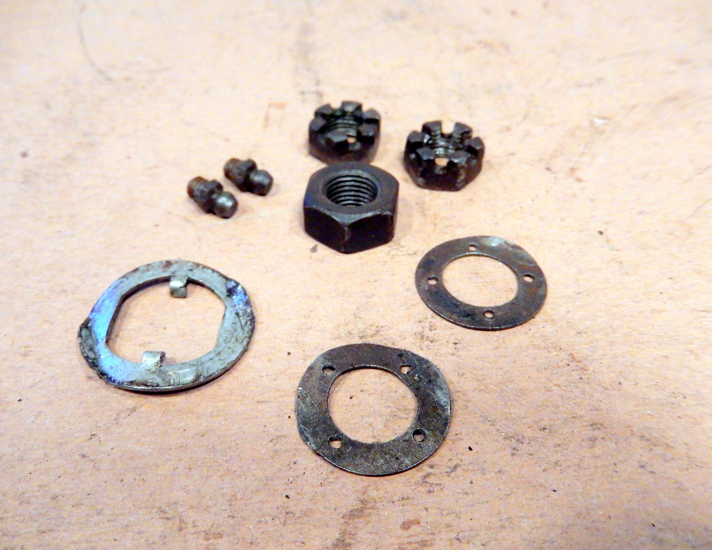 Datsun 280ZX OEM Tie Rod End Fasteners Set