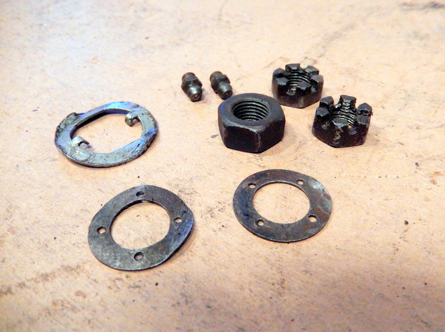 Datsun 280ZX OEM Tie Rod End Fasteners Set