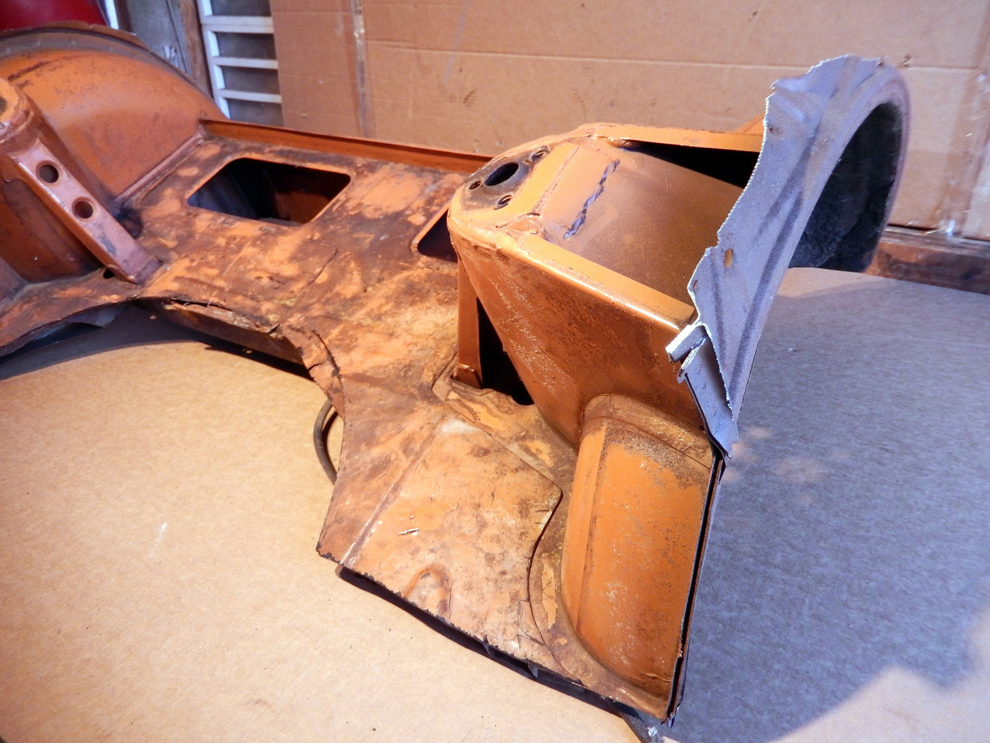 Datsun 240Z Rear Frame Body Cut