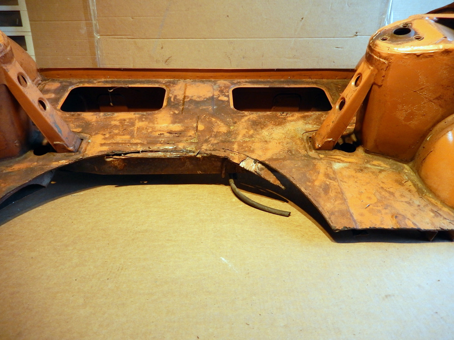 Datsun 240Z Rear Frame Body Cut