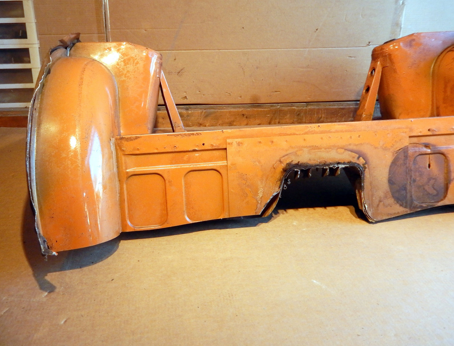 Datsun 240Z Rear Frame Body Cut