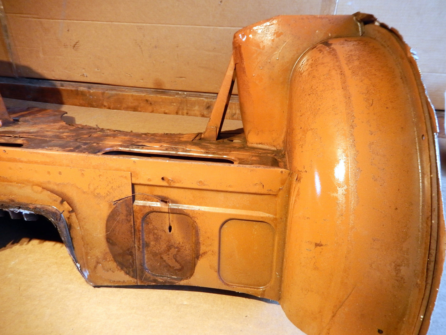 Datsun 240Z Rear Frame Body Cut