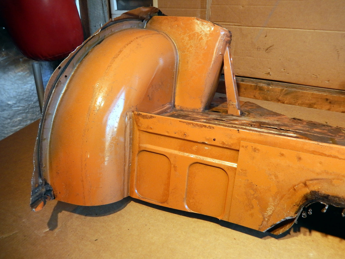 Datsun 240Z Rear Frame Body Cut