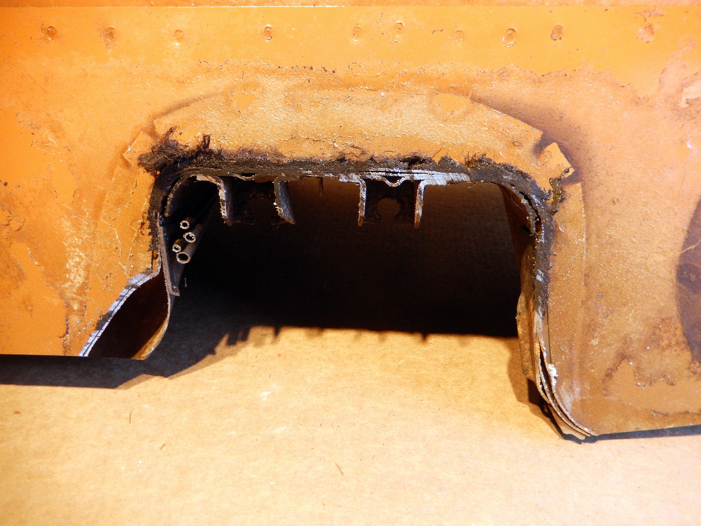 Datsun 240Z Rear Frame Body Cut