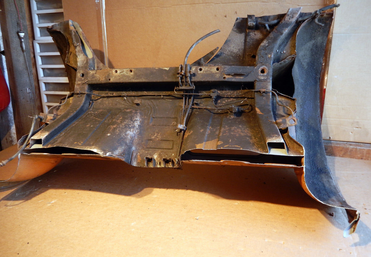 Datsun 240Z Rear Frame Body Cut