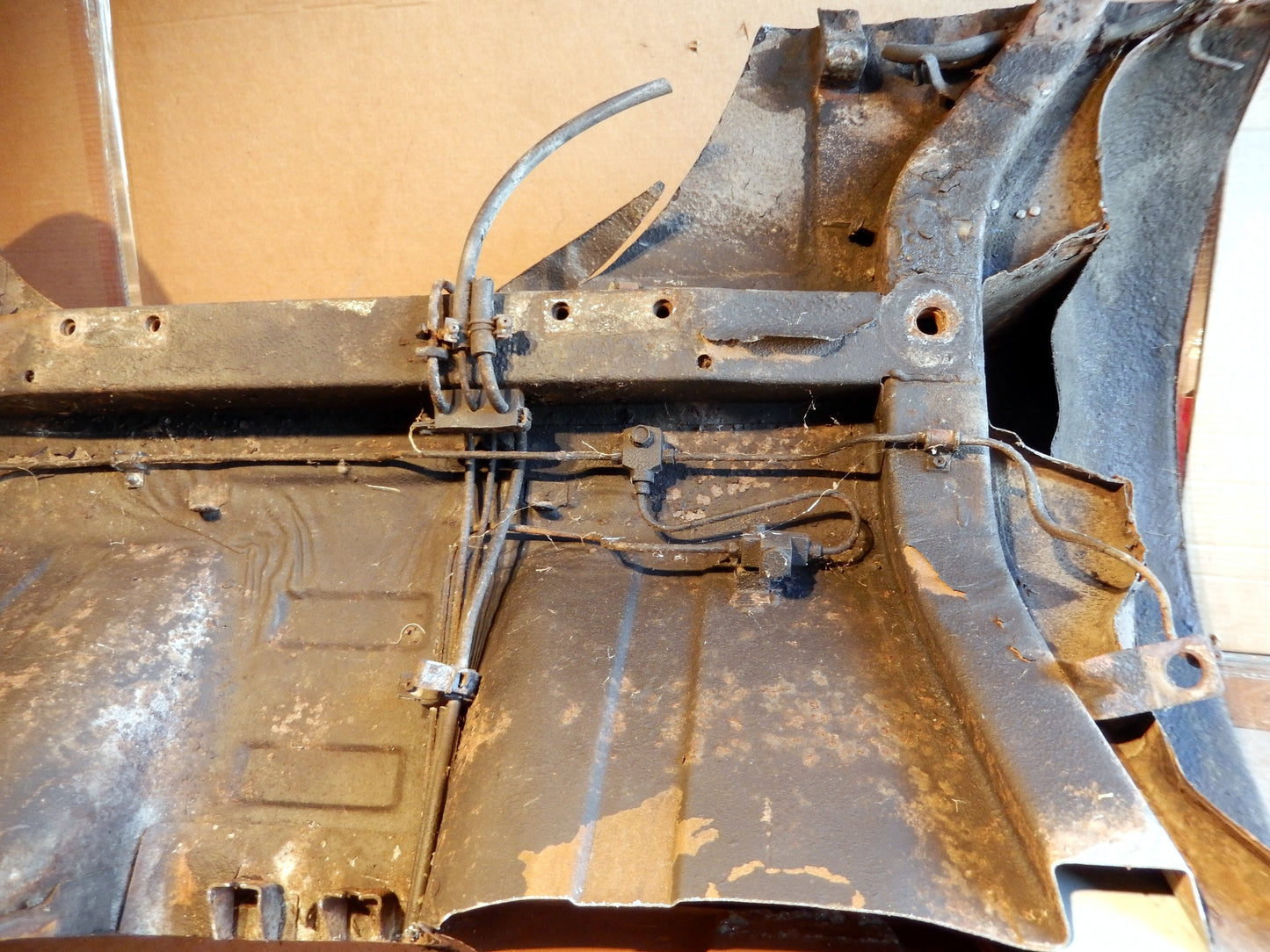 Datsun 240Z Rear Frame Body Cut