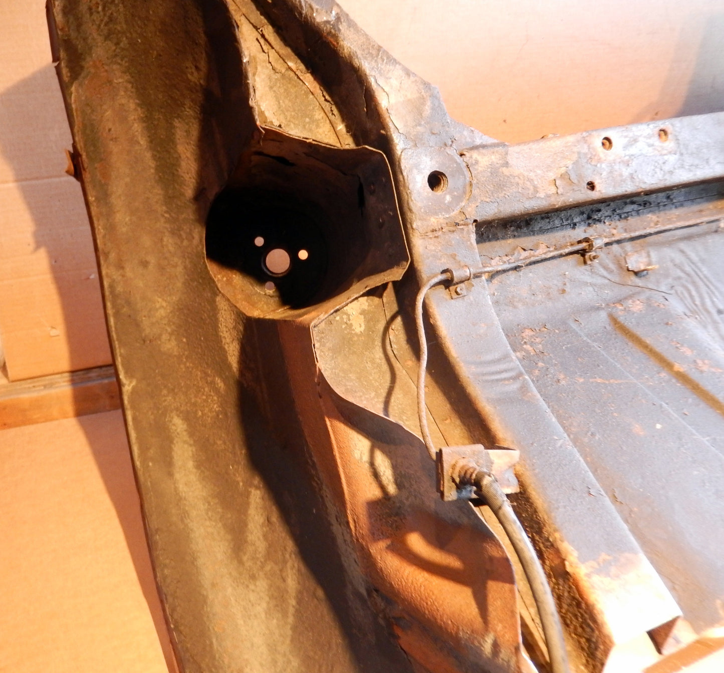 Datsun 240Z Rear Frame Body Cut