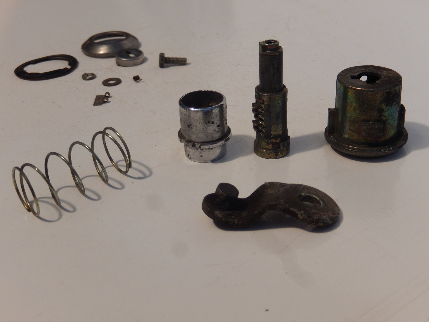 Datsun 240Z Rear Hatch Lock Parts Group