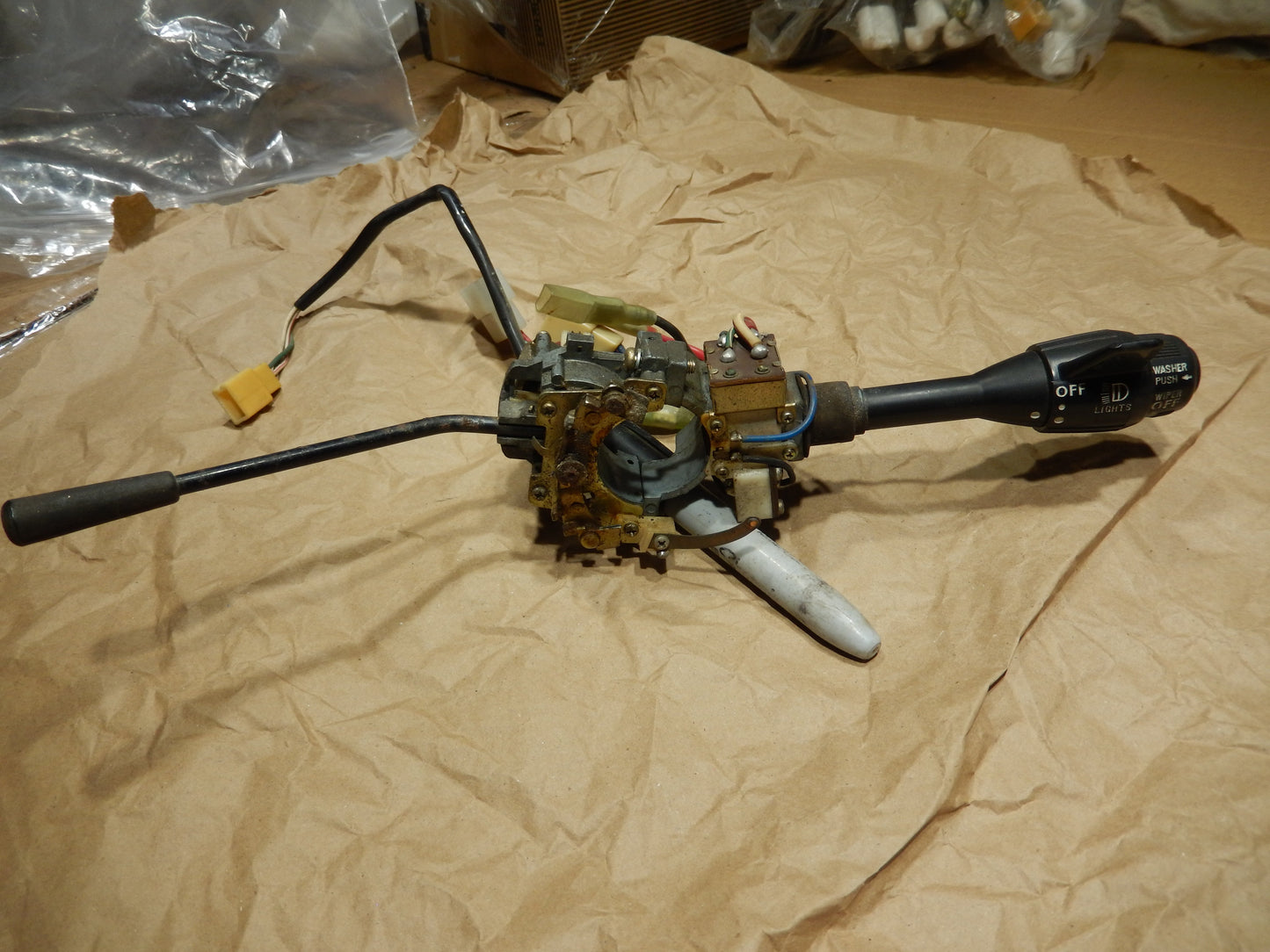 Datsun 240Z Turn Signal and Washer Switch Cluster