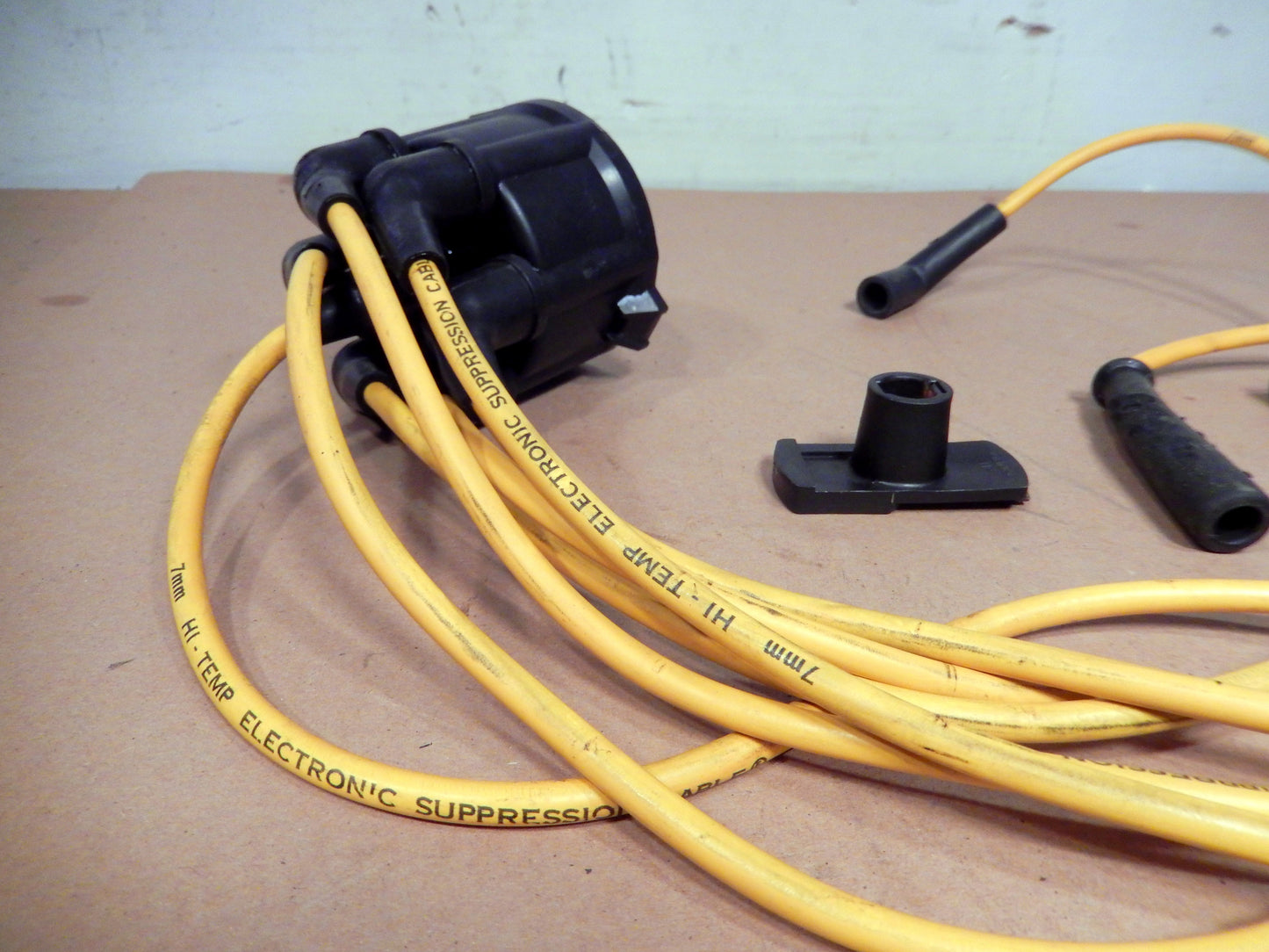 Datsun 280ZX Ignition Distributor Cap, Router, and Wires