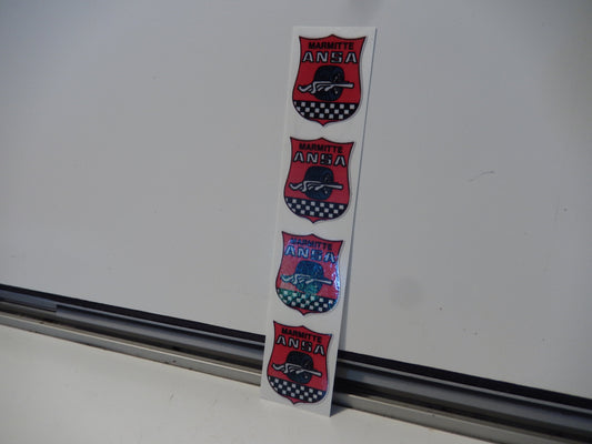 ANSA OEM Type Set of Four Tip Stickers