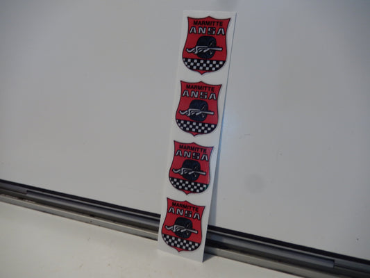 ANSA OEM Type Set of Four Large Tip Sticker