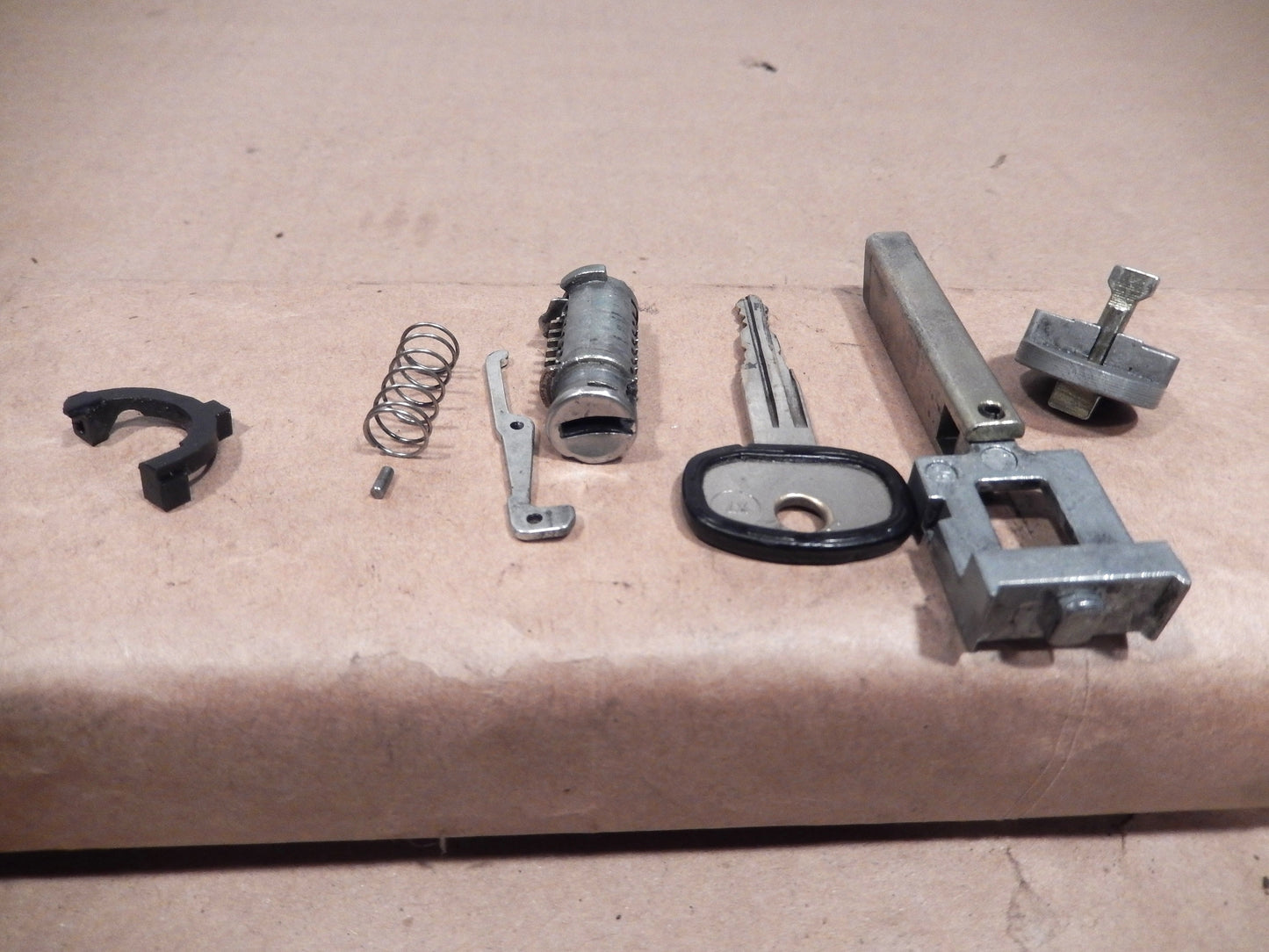 Datsun 280ZX Ignition Lock Tumbler, Key, and Parts